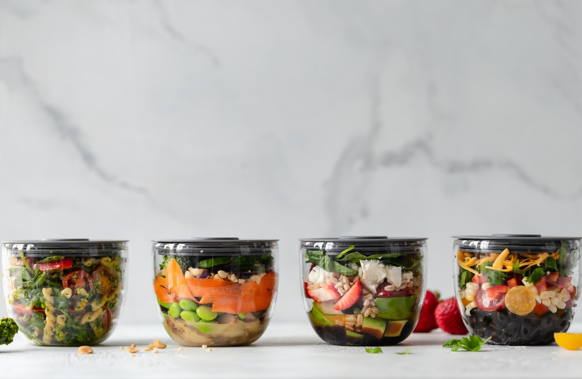Budget-friendly healthy cooking ingredients and prepared meals